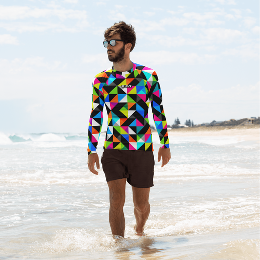 KULT Premium Men's Rash Guard - FRACTAL