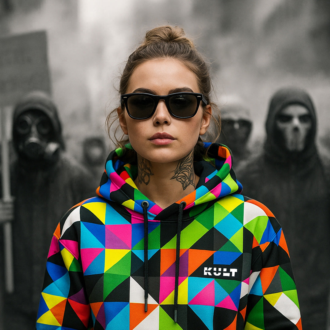 KULT Premium Hoodie - FRACTAL – Unisex