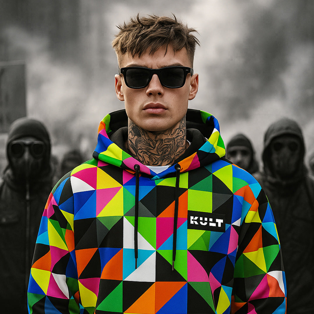 KULT Premium Hoodie - FRACTAL – Unisex