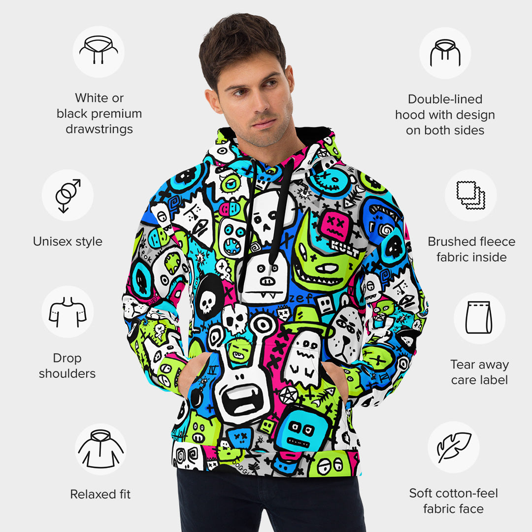 OOGGLY Premium Hoodie - HEAT – Unisex