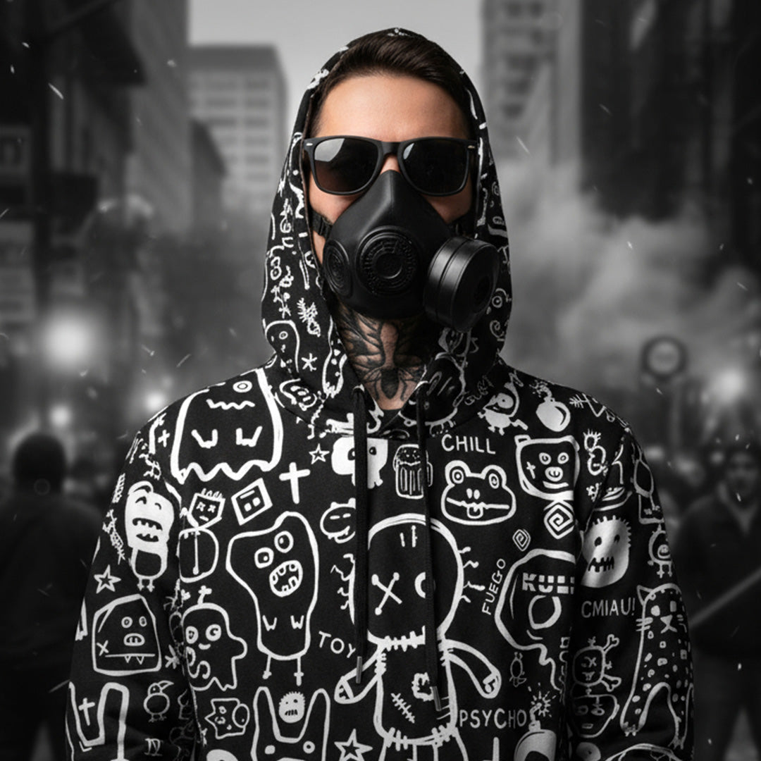 OOGGLY Premium Hoodie - DARKNESS – Unisex