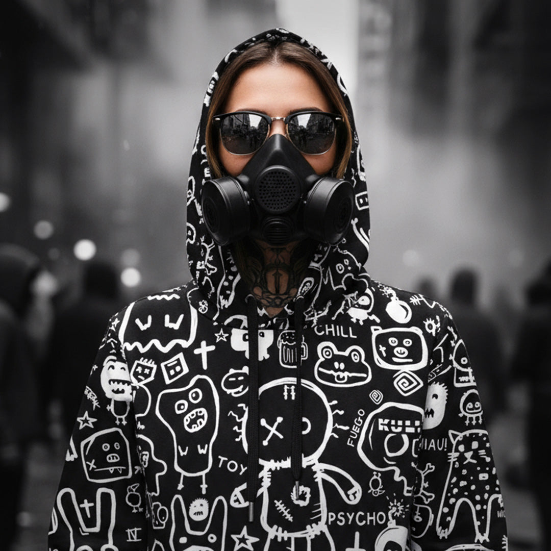 OOGGLY Premium Hoodie - DARKNESS – Unisex