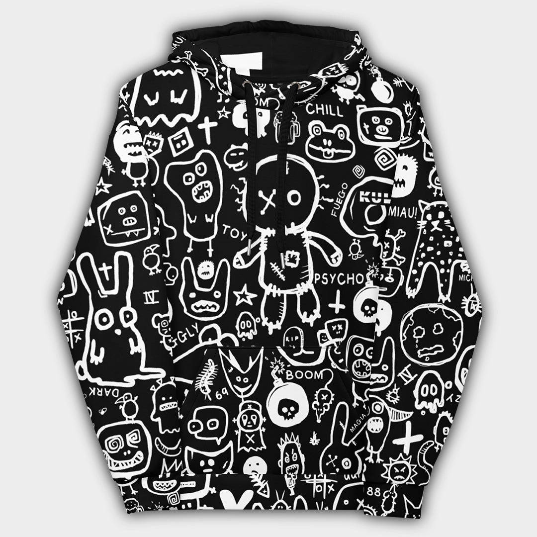 OOGGLY Premium Hoodie - DARKNESS – Unisex