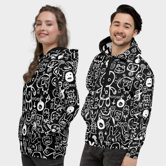 OOGGLY Premium Hoodie - DARKNESS – Unisex