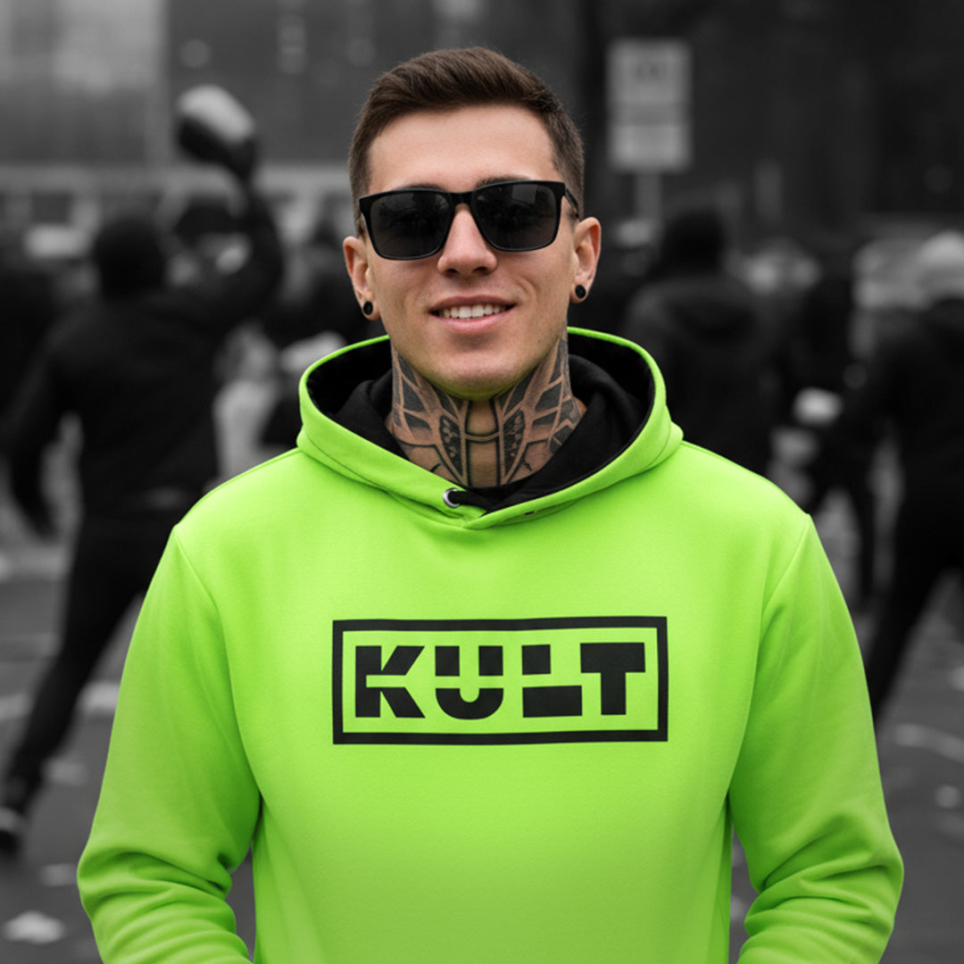 NEON Premium Hoodie - LIME – Unisex