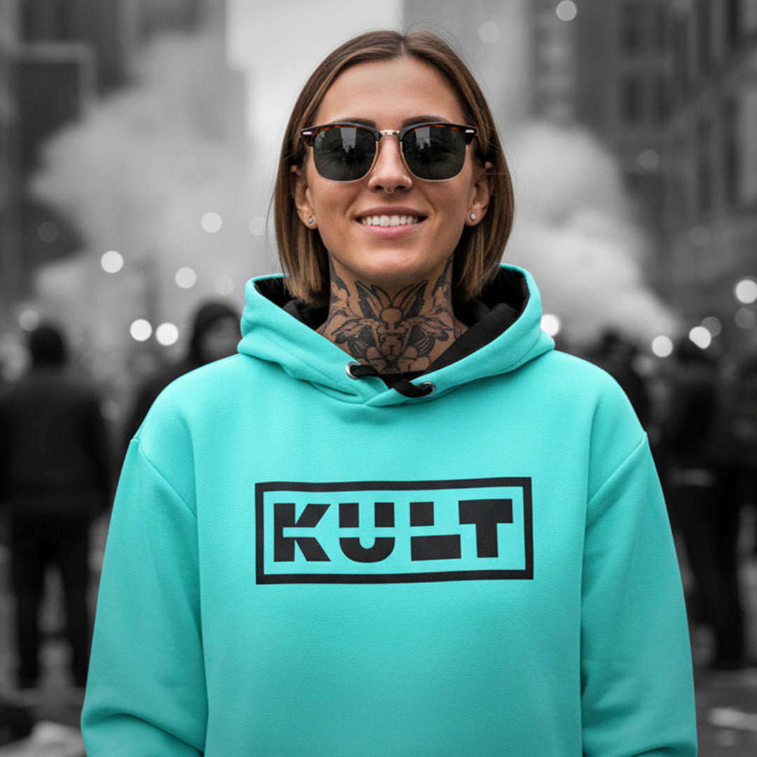 NEON Premium Hoodie - SKYY – Unisex