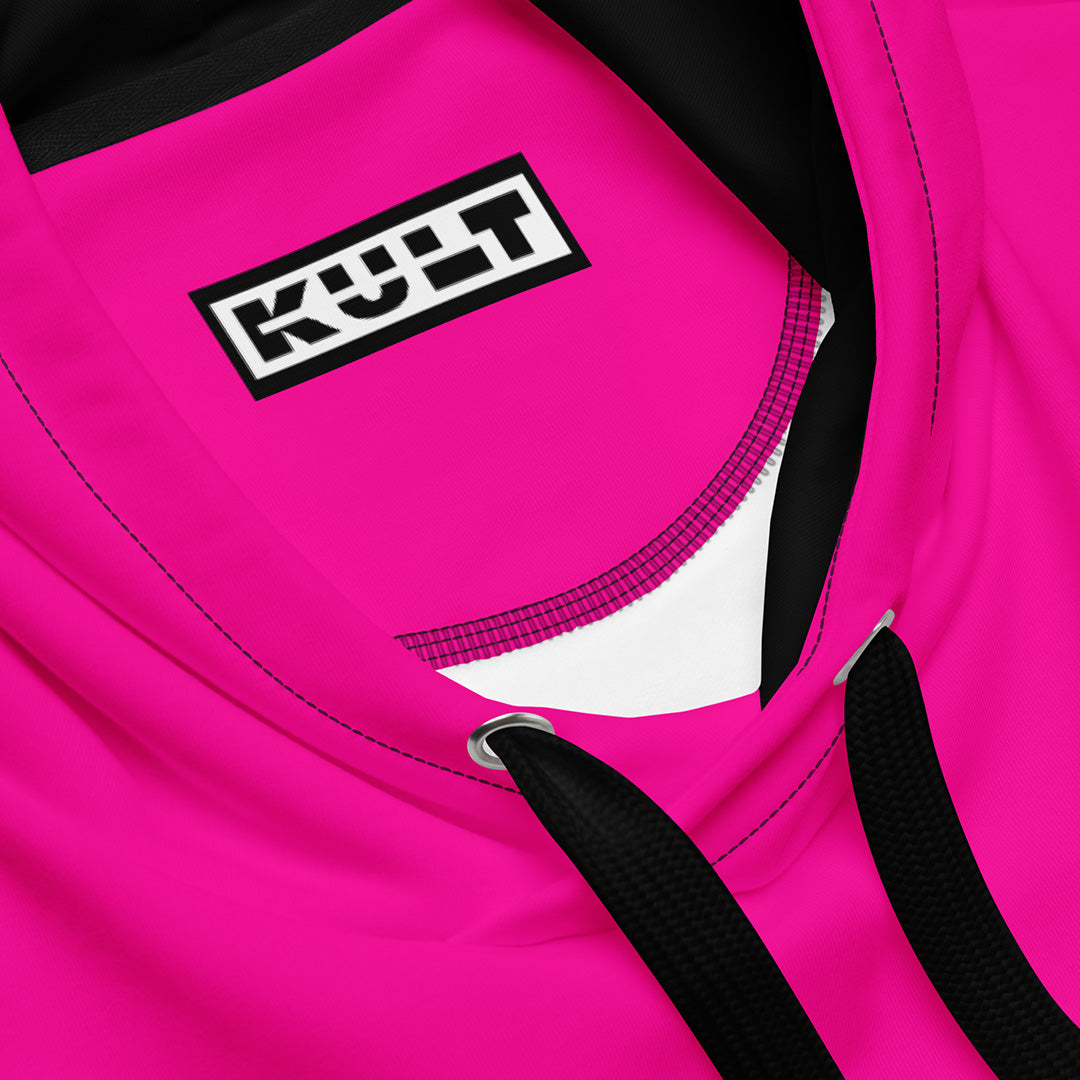 NEON Premium Hoodie - PINK – Unisex – Midnight Kult