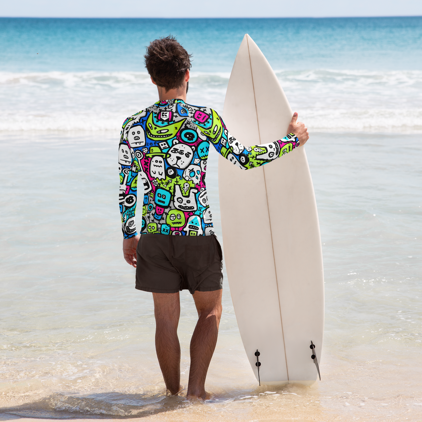 KULT. OOGGLY Premium Men's Rash Guard - HEAT