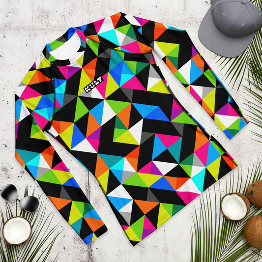 KULT Premium Men's Rash Guard - FRACTAL