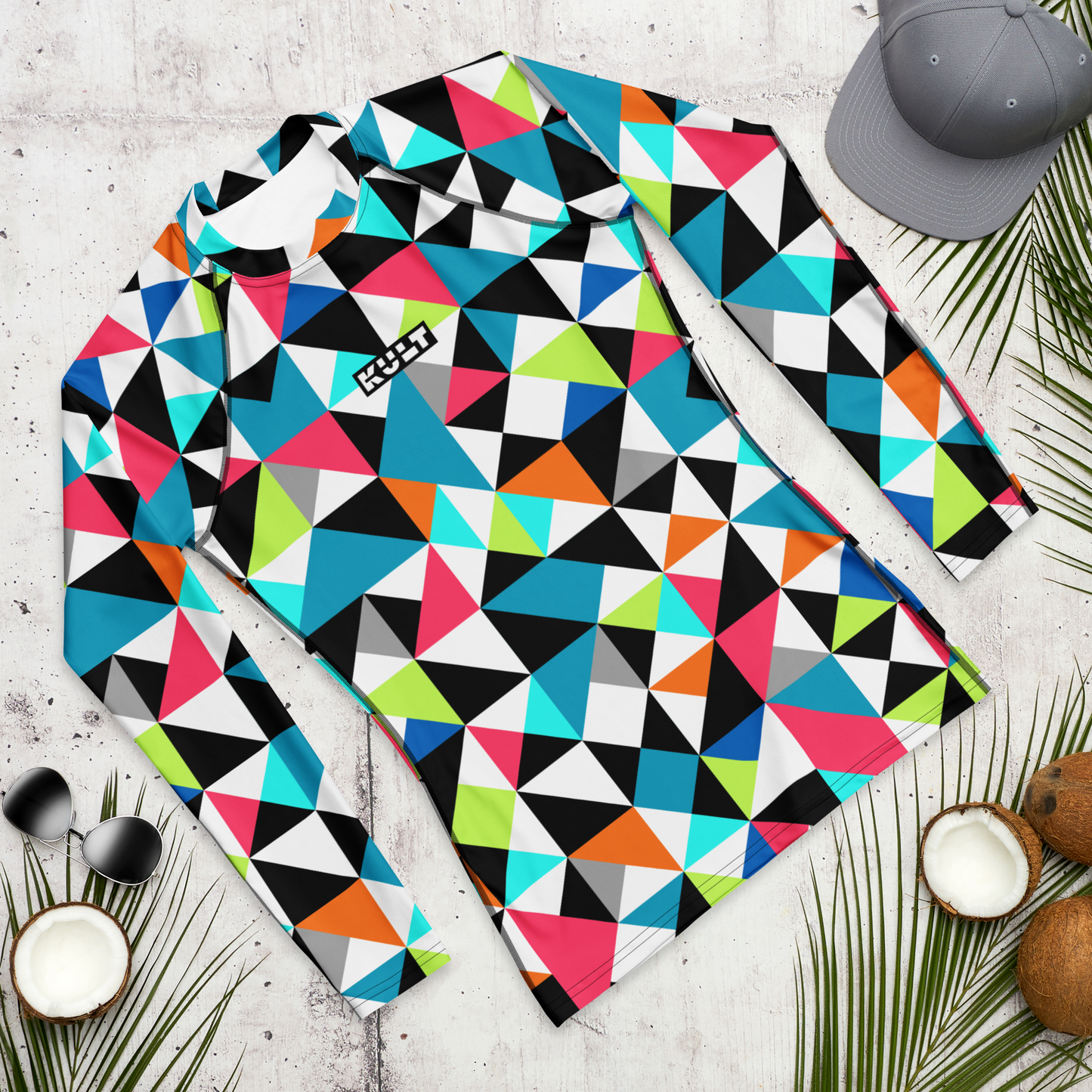 KULT Premium Men's Rash Guard - BALLER