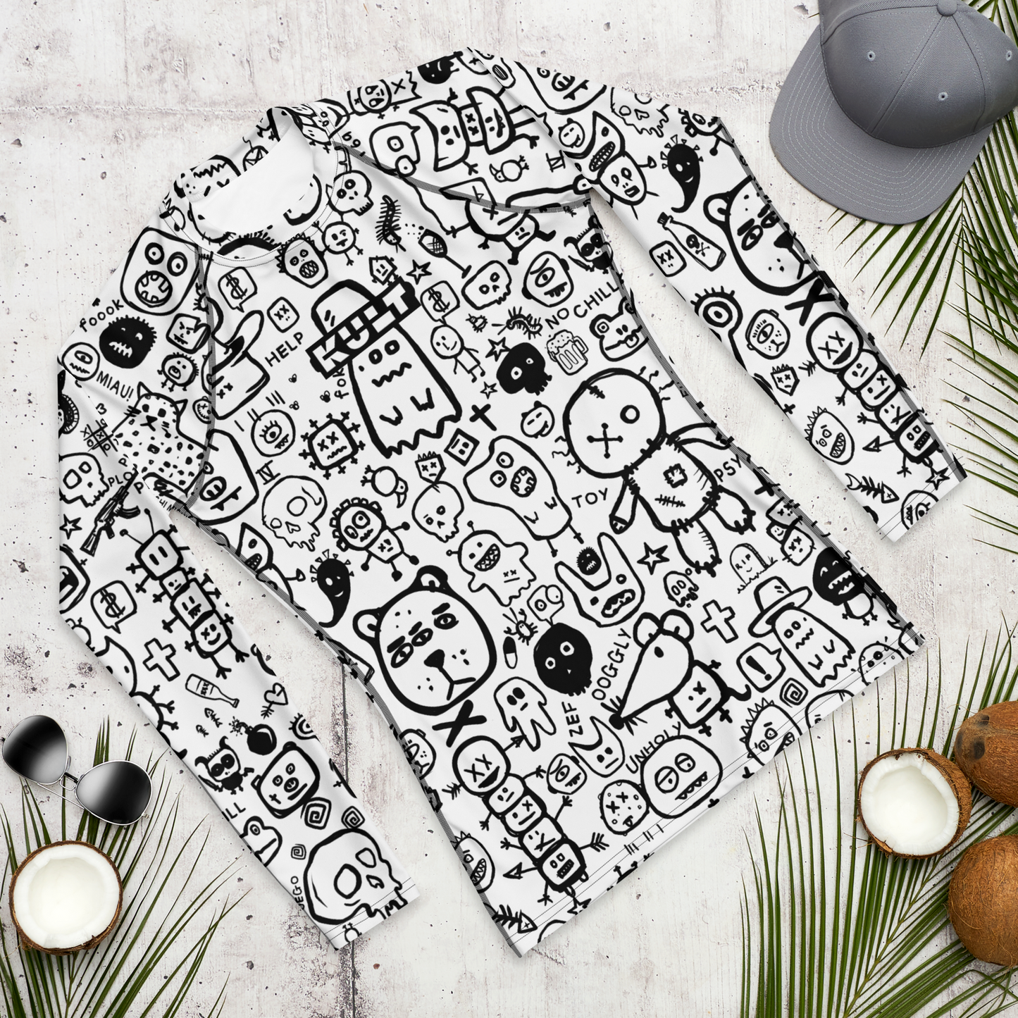 KULT. OOGGLY Premium Men's Rash Guard - ZEF