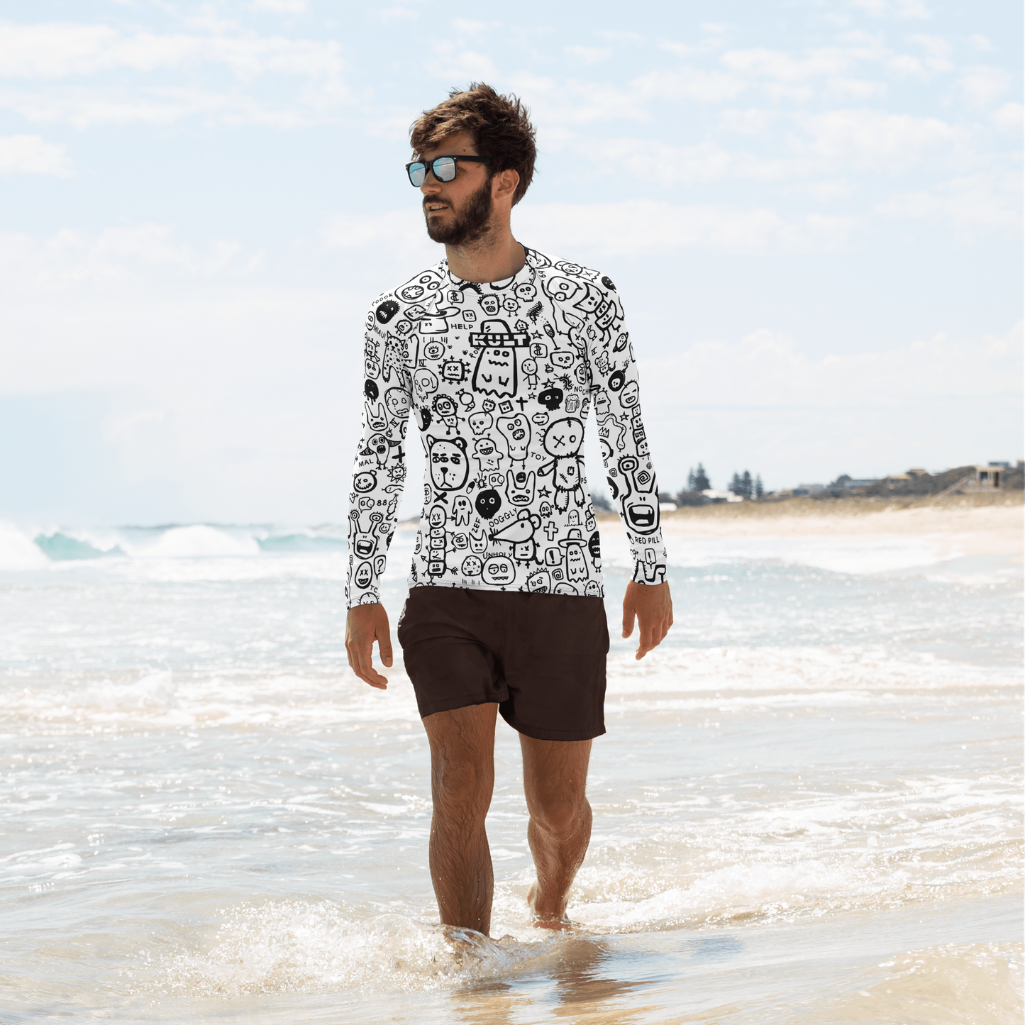 KULT. OOGGLY Premium Men's Rash Guard - ZEF