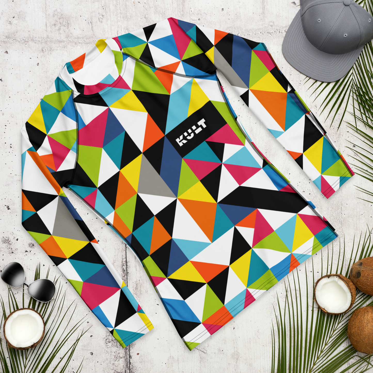 KULT Premium Men's Rash Guard - OLDSKULL